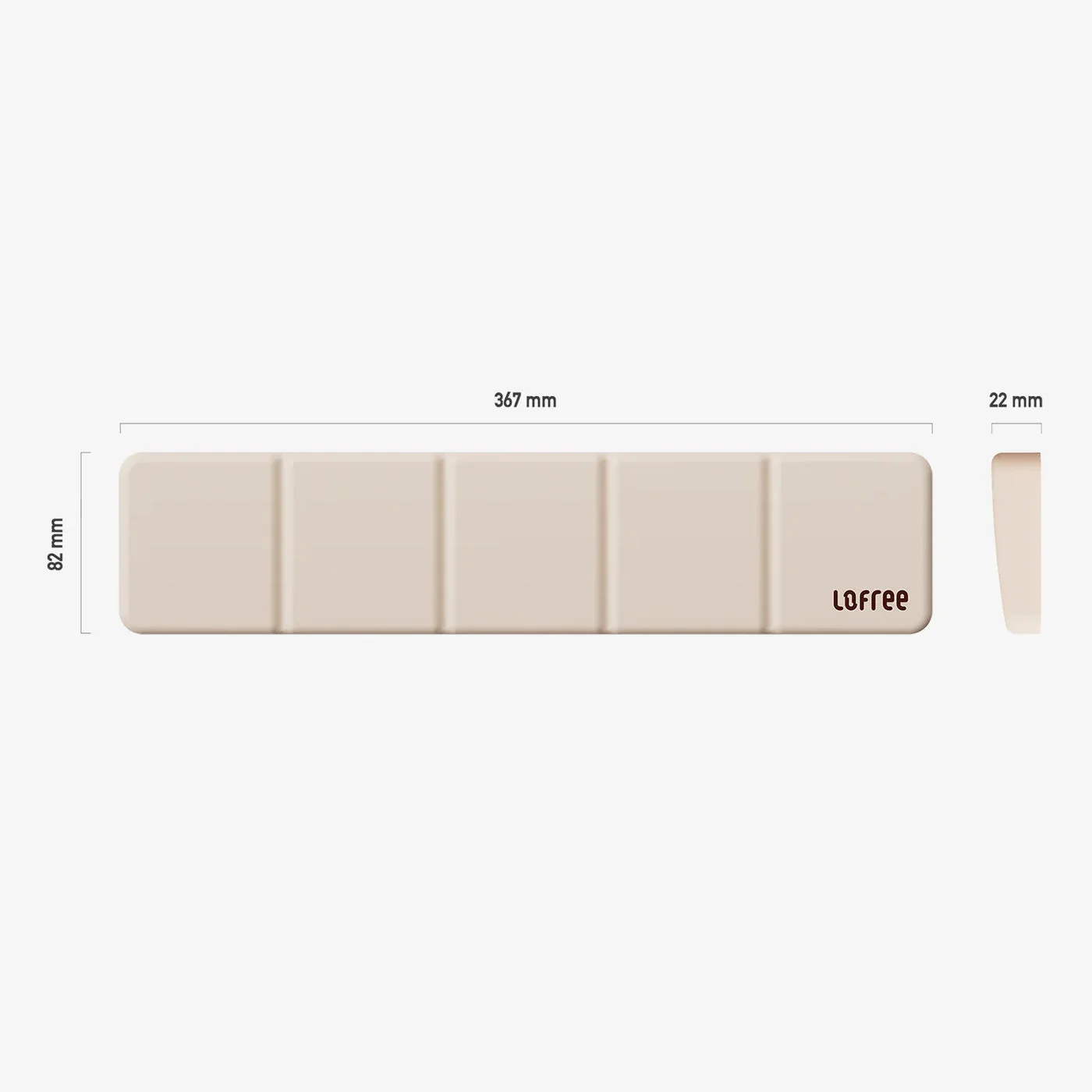 Lofree - Tofu Palm Wrist Rest - Image 4