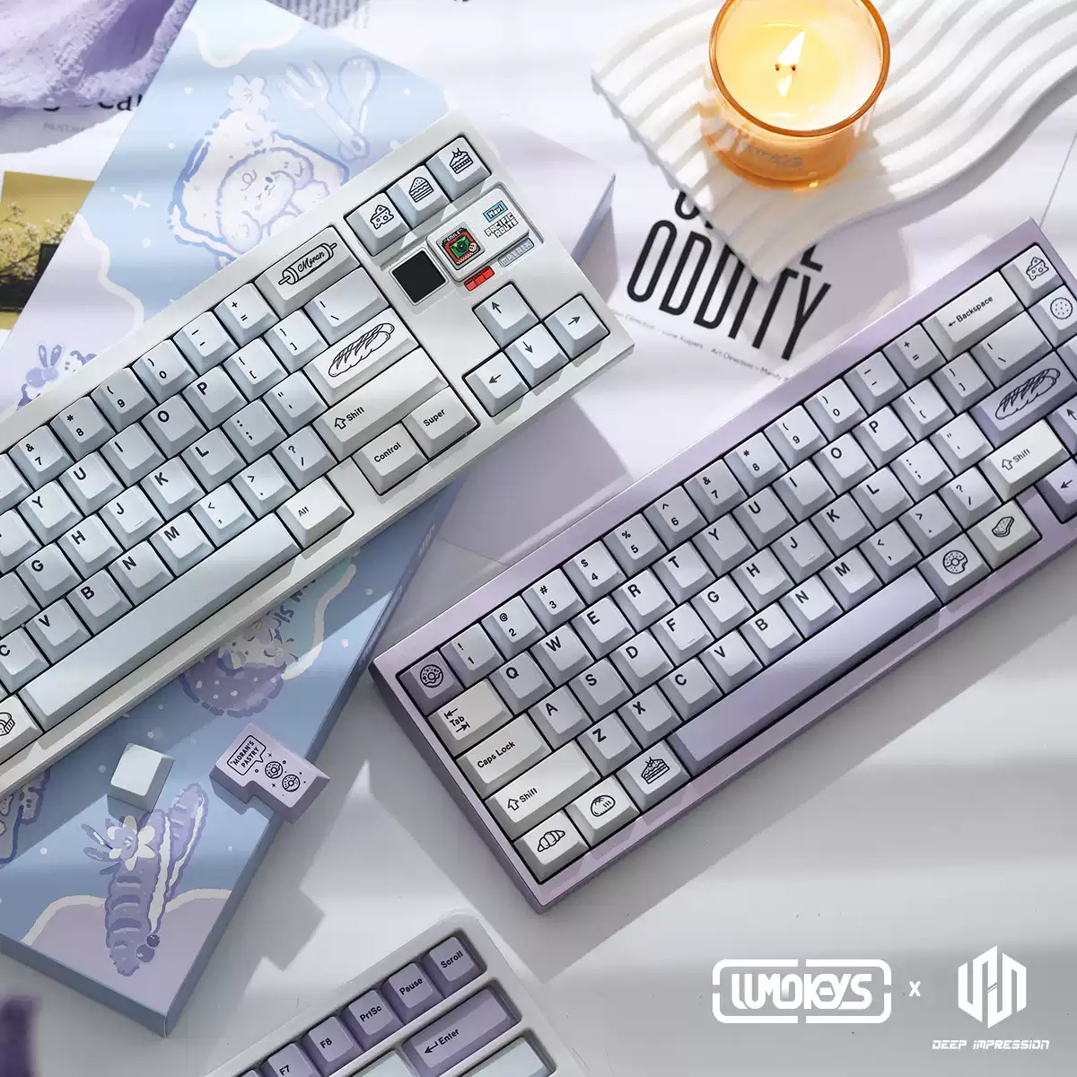 Lumokeys - Moran Pastry PBT Keycap Set - Image 6