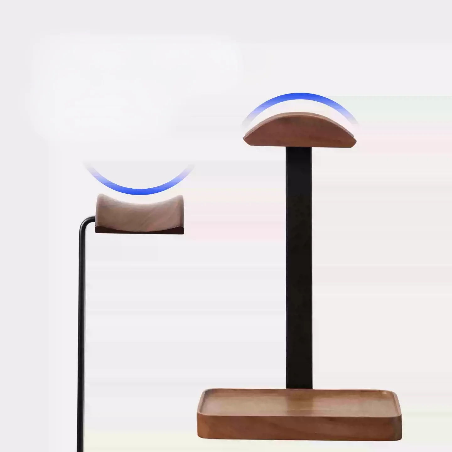 Musowood - Walnut Wood Headphone Stand - Image 4