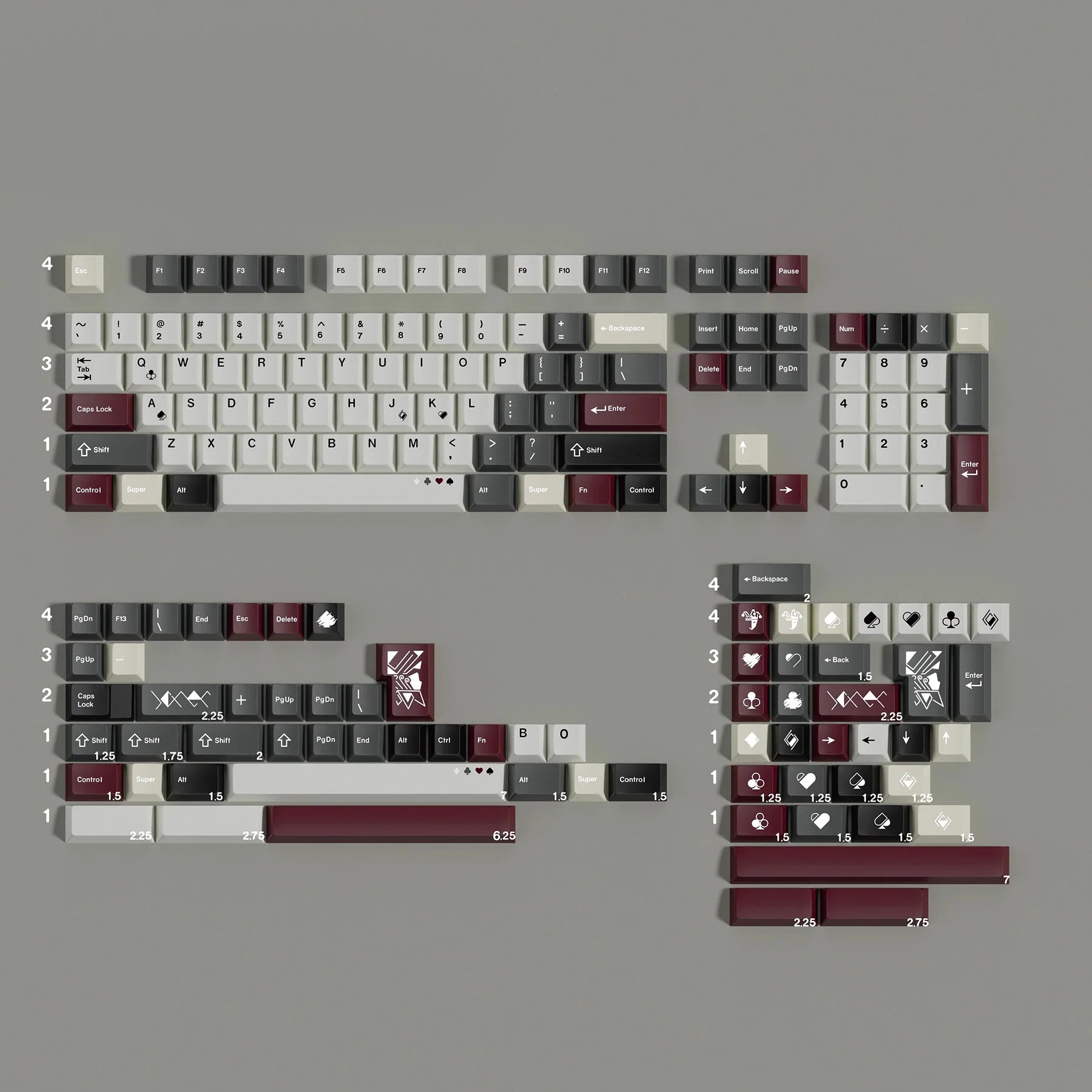 MWK - Poker R2 Keycap Set - Image 5