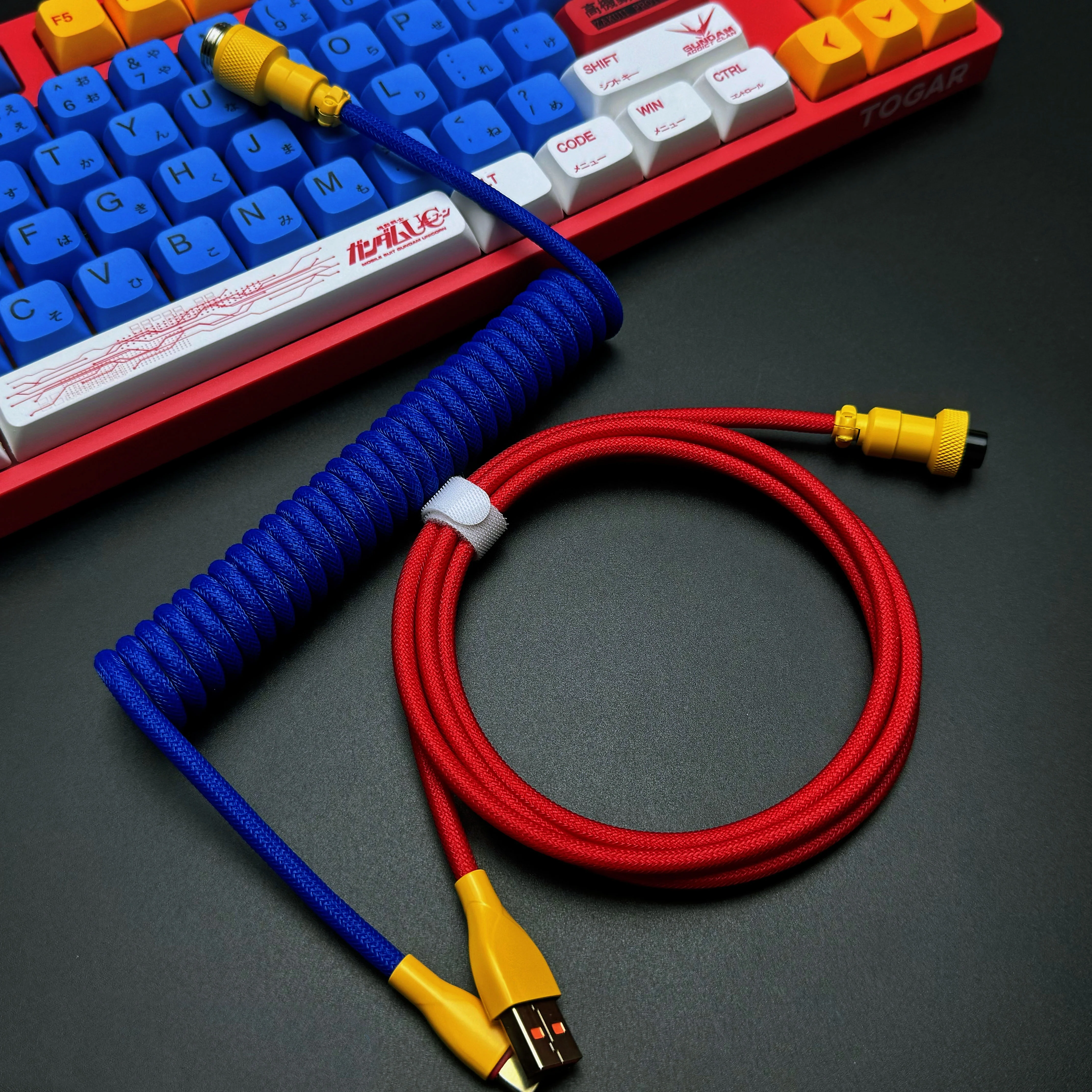 OZO Classic Coiled USB to USB-C Cable for Mechanical Keyboards - Image 18