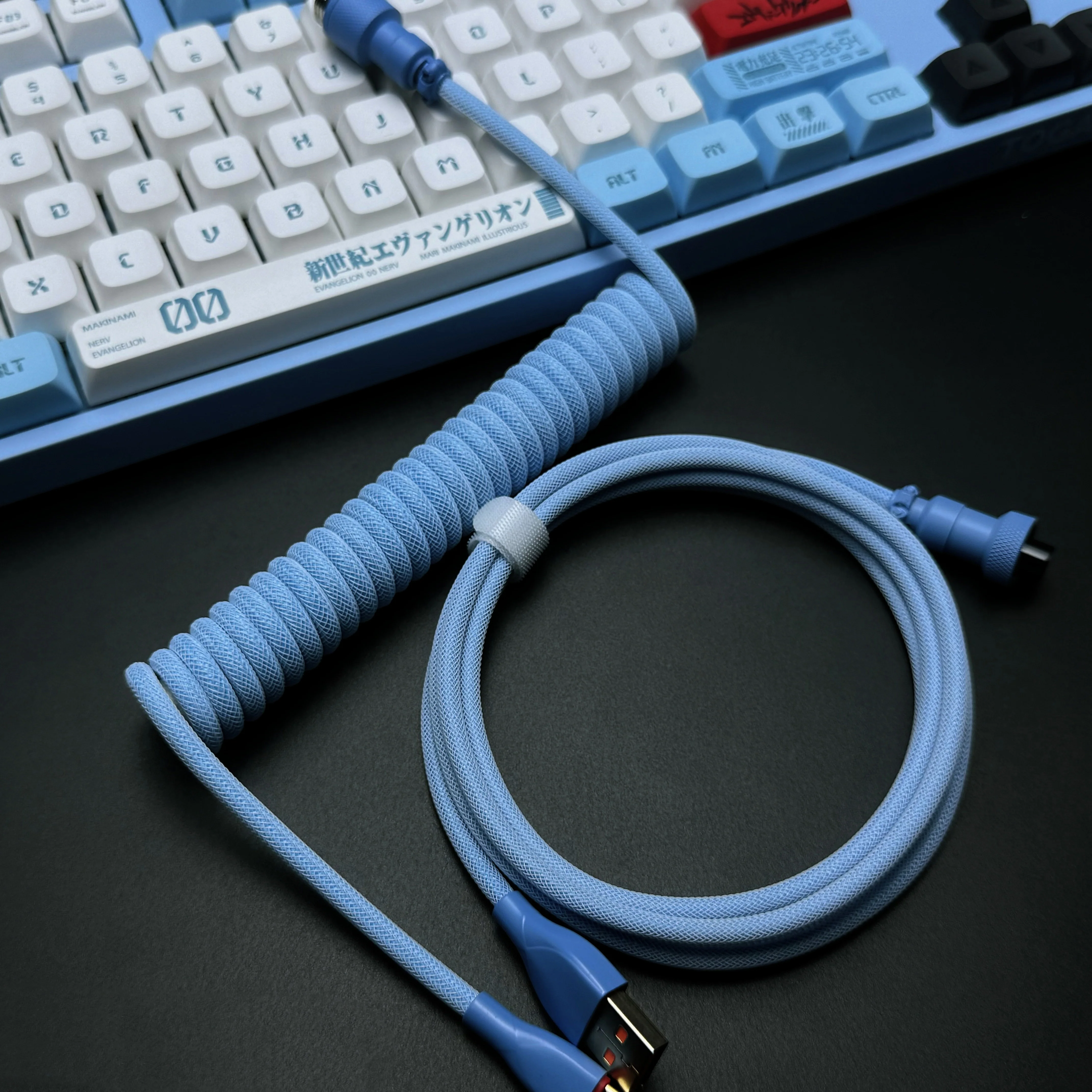 OZO Classic Coiled USB to USB-C Cable for Mechanical Keyboards - Image 25