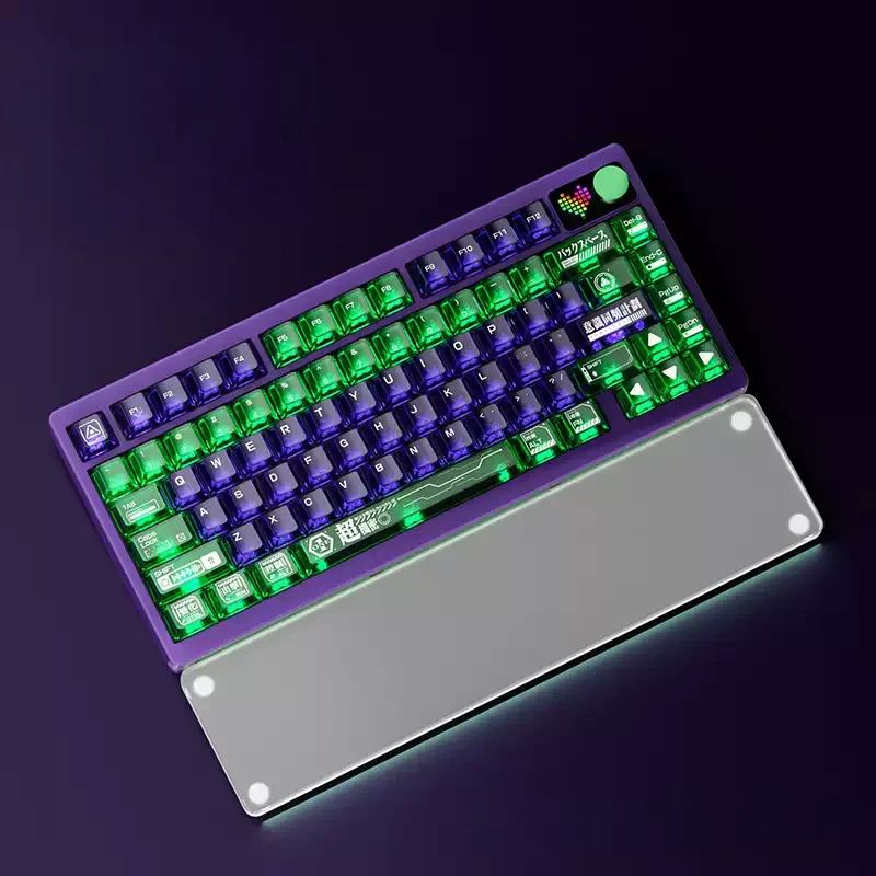 PMO - Frosted Acrylic Mechanical Keyboard Wrist Rest - Image 5
