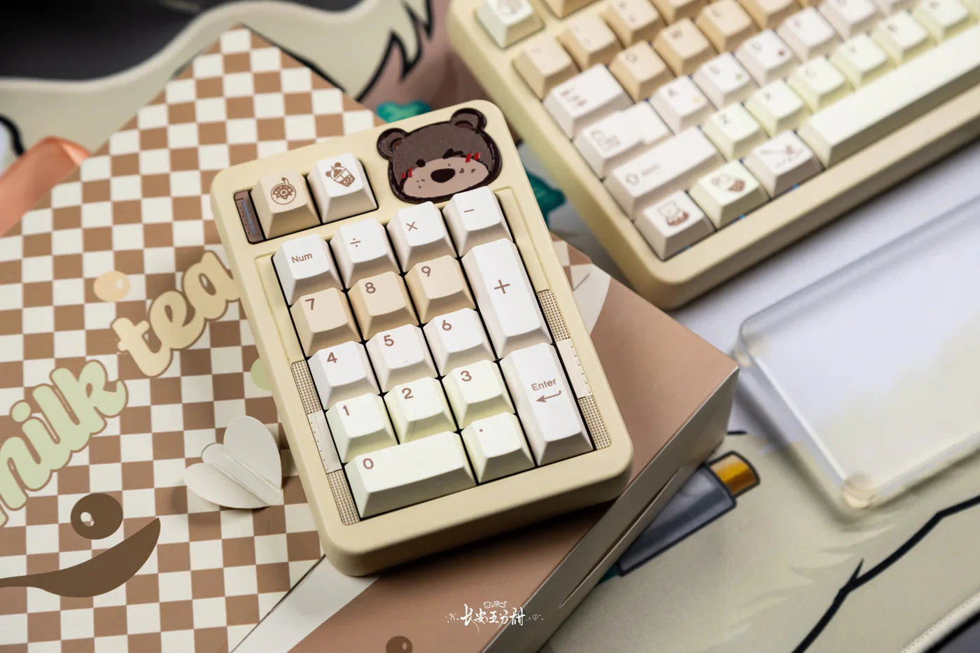 Qwertykeys - Pearl Milk Tea Keycap Set - Image 6