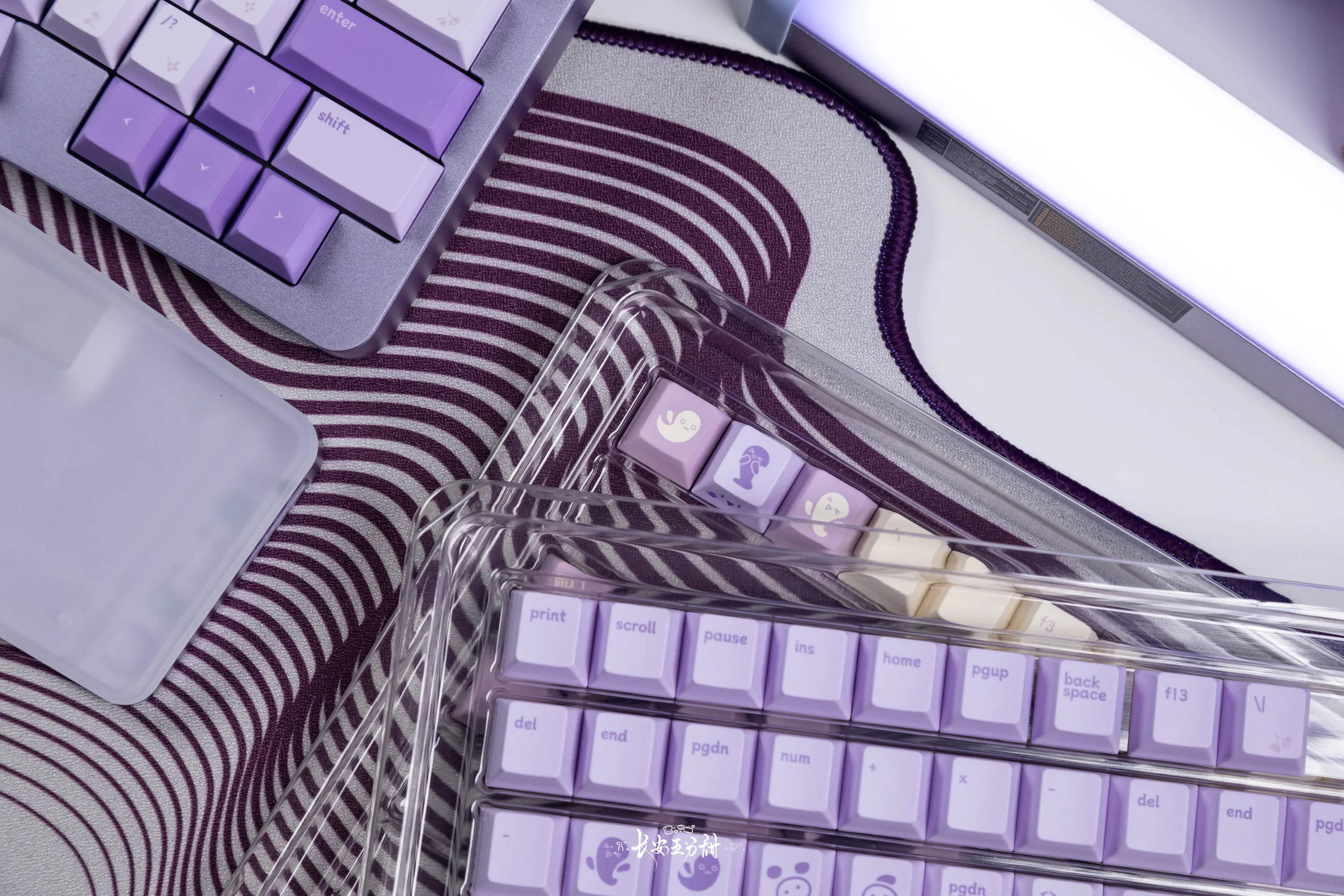 QwertyKeys - Taro Balls Keycap Set Cherry Profile PBT Dye-Sub Keycaps - Image 3
