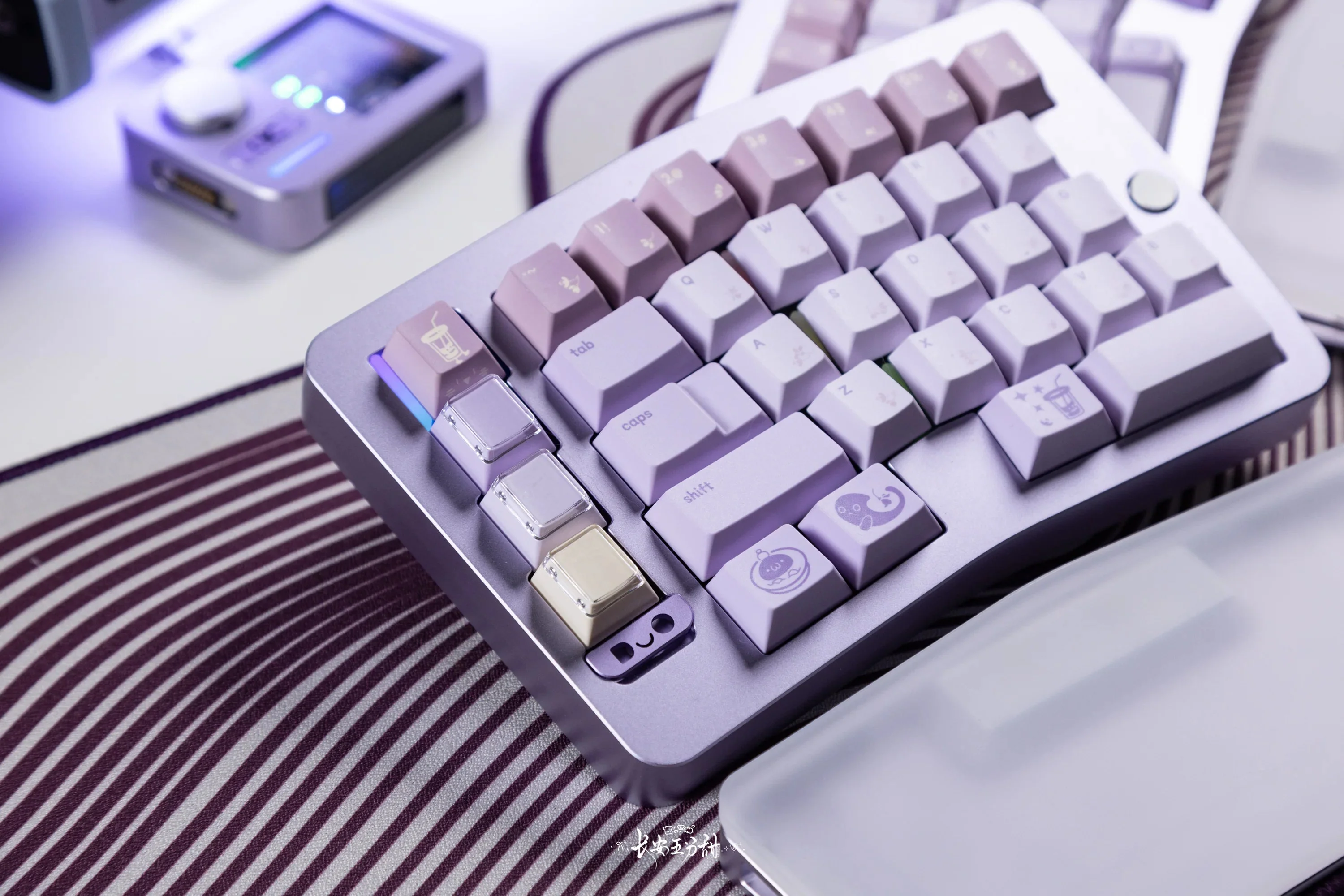 QwertyKeys - Taro Balls Keycap Set Cherry Profile PBT Dye-Sub Keycaps - Image 6