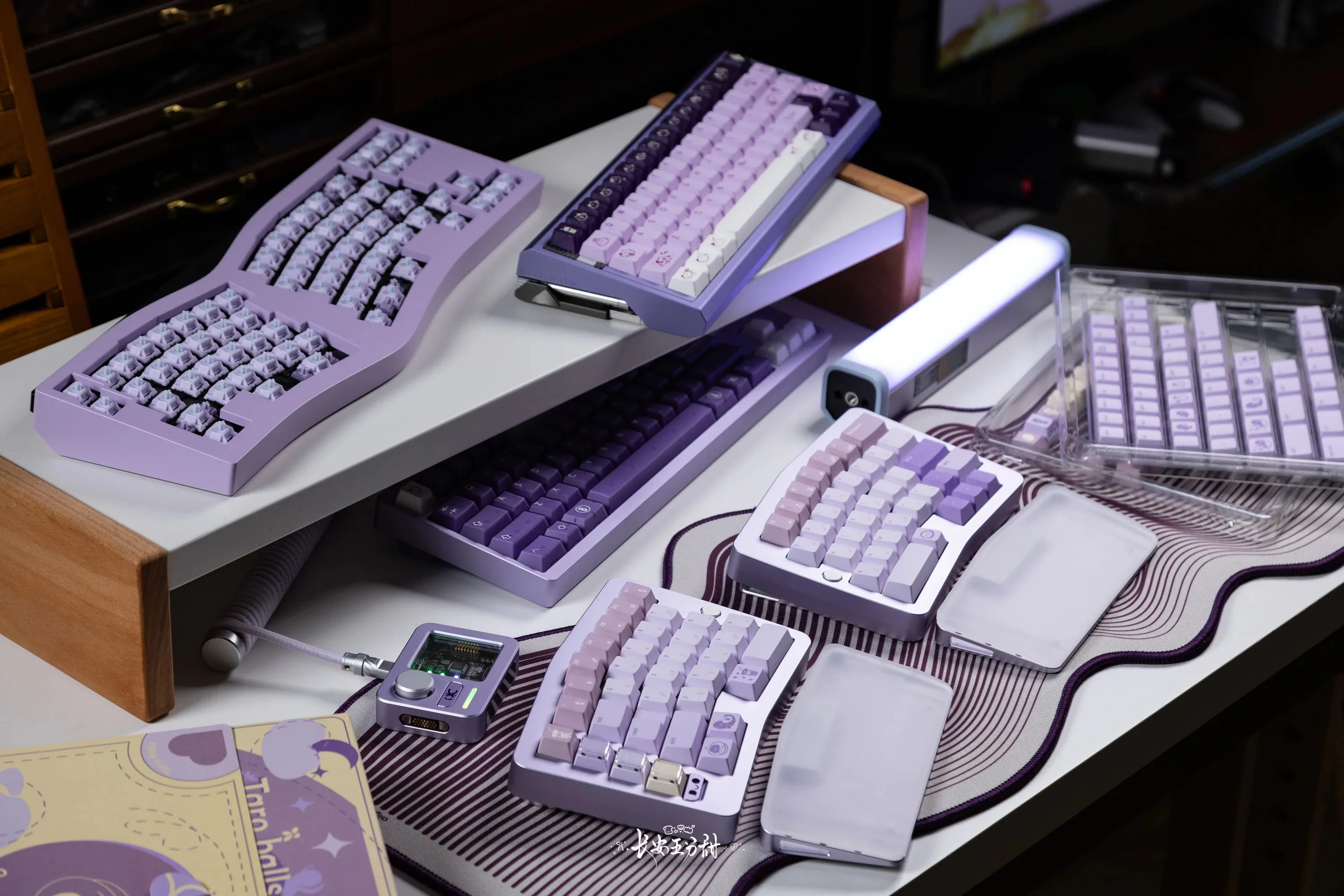 QwertyKeys - Taro Balls Keycap Set Cherry Profile PBT Dye-Sub Keycaps - Image 7