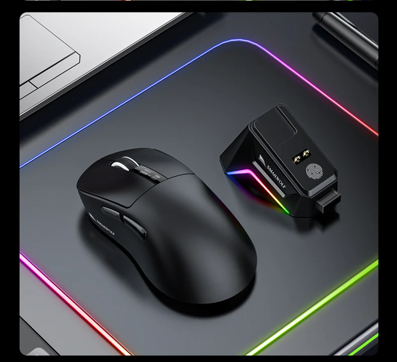 SMAILWOLF M6 Tri‑Mode Wireless Bluetooth Mouse - Image 4