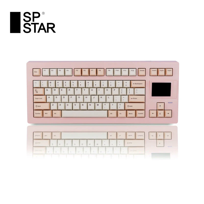 SP Star - D82 Pro+ V2 Mechanical Keyboard with LCD Screen - Image 3