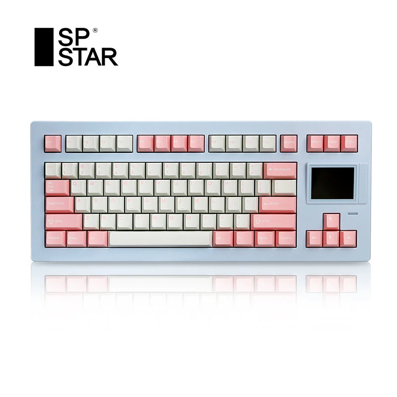 SP Star - D82 Pro+ V2 Mechanical Keyboard with LCD Screen - Image 6