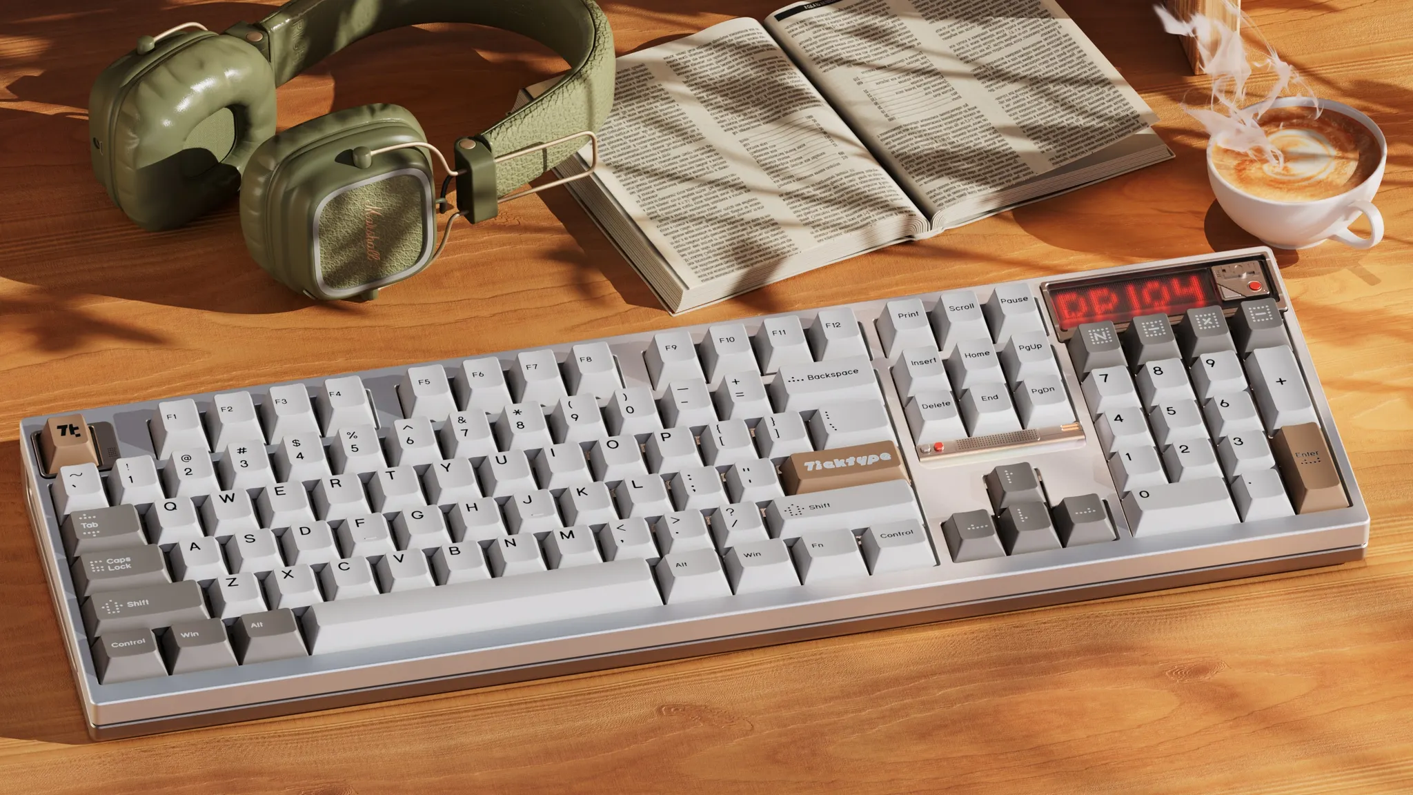 Ticktype - DP104 Full-Size Mechanical Keyboard - Image 4
