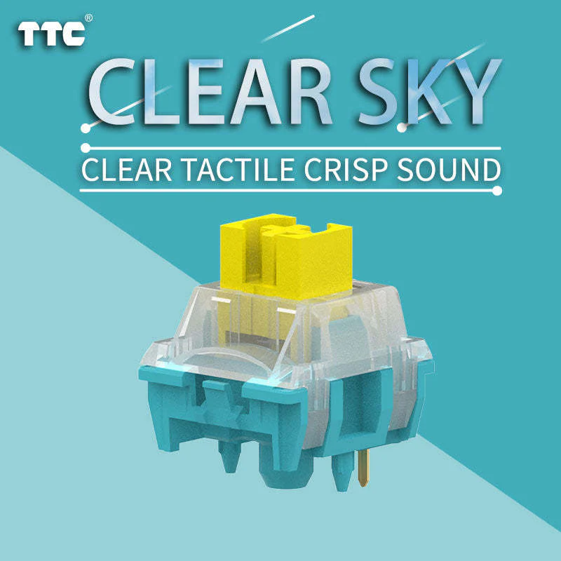 TTC -  Clear Sky Mechanical Tactile Switches - Image 3