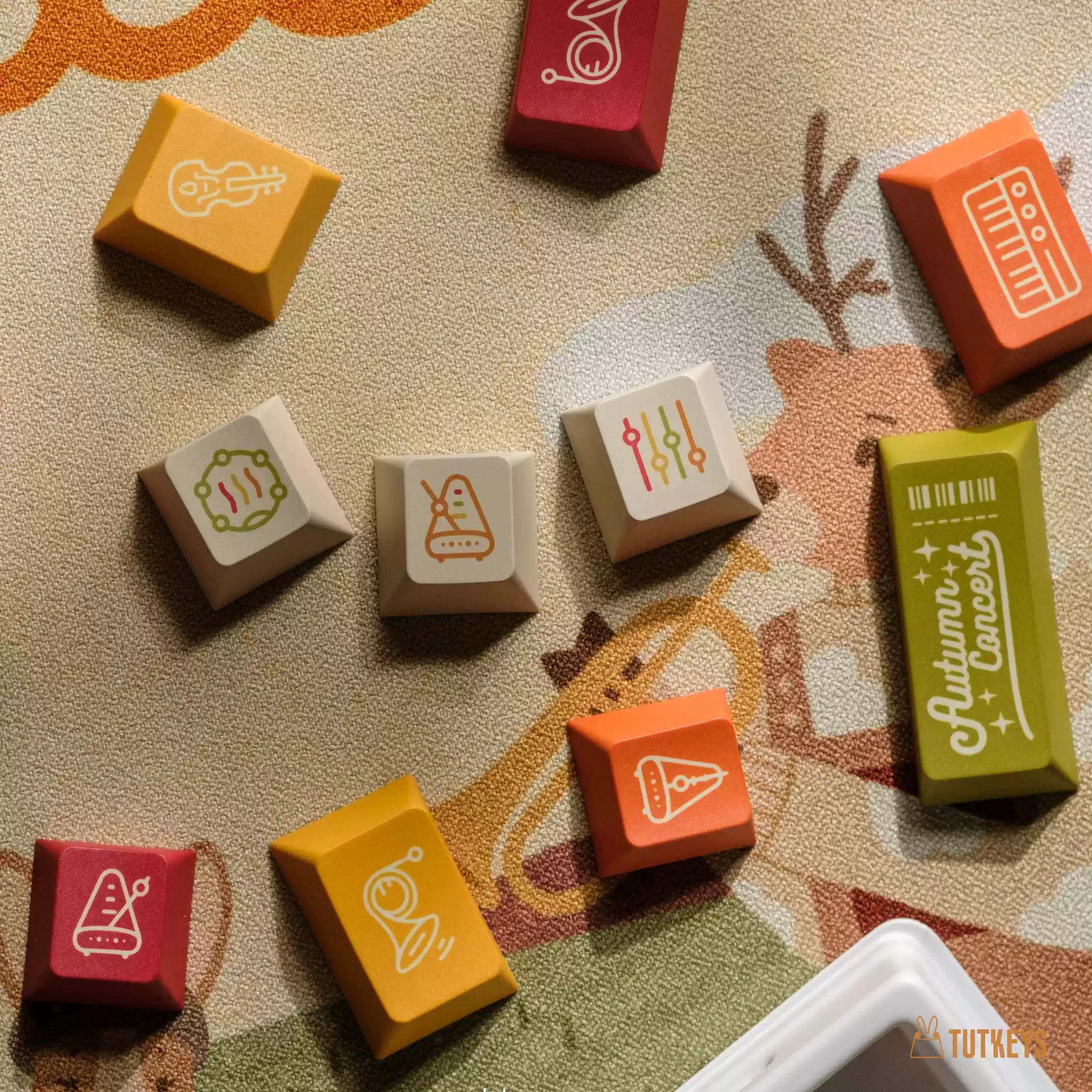 TUTKEYS - Autumn Concert PBT ANSI/ISO Keycap Set - Image 4