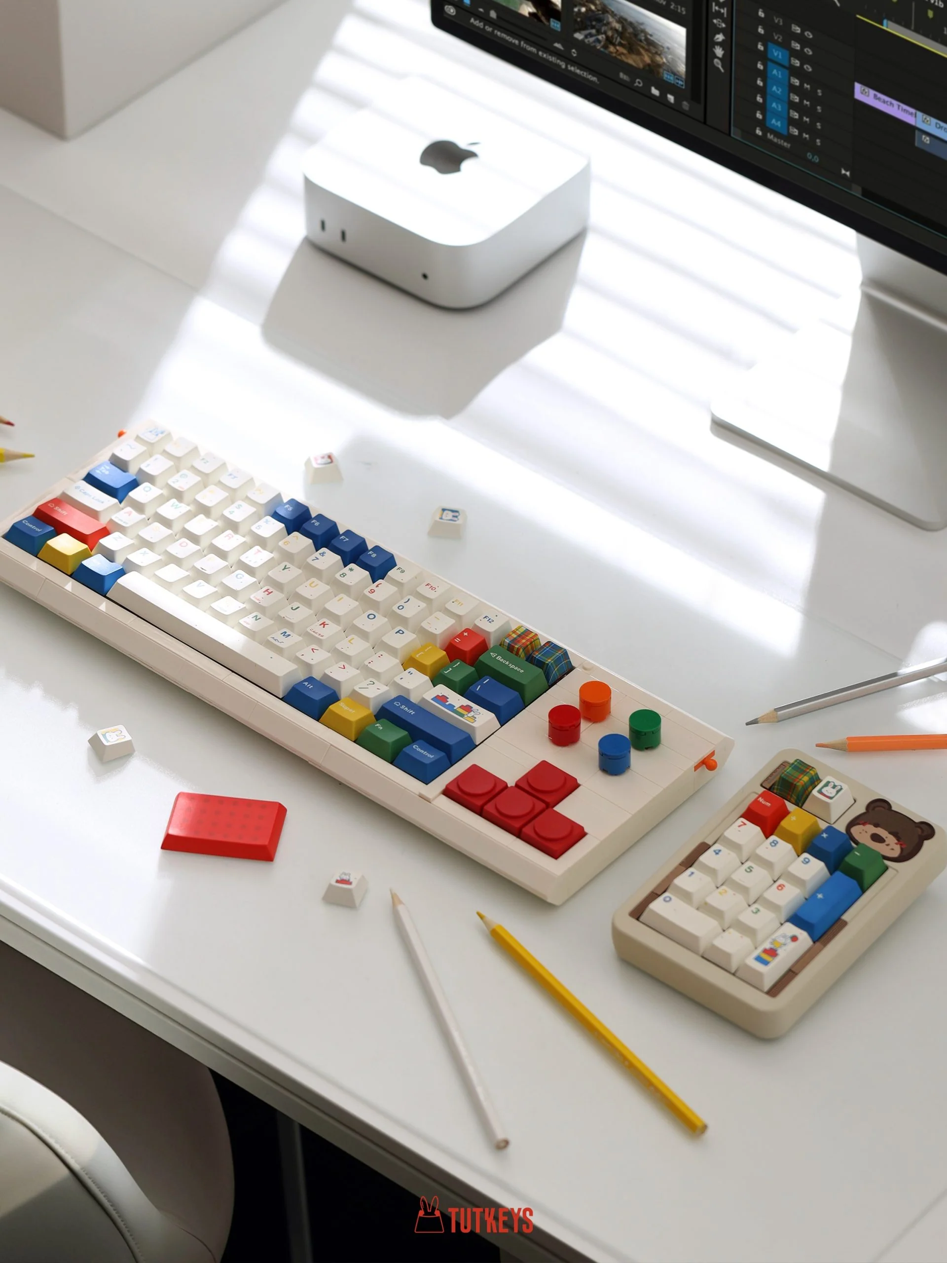 Tutkeys - Color Fun Vibrant Keycap Set - Image 3