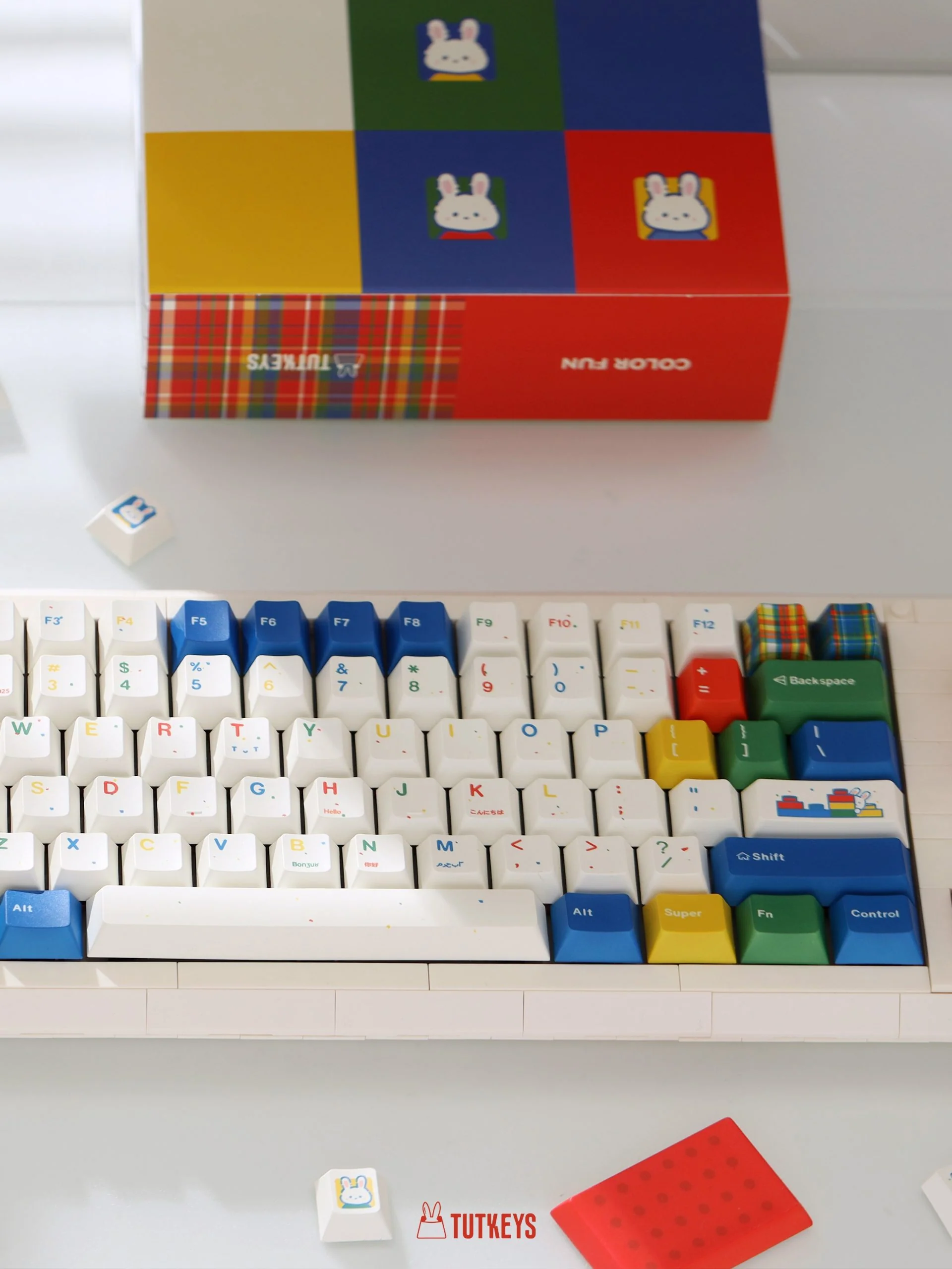Tutkeys - Color Fun Vibrant Keycap Set - Image 5