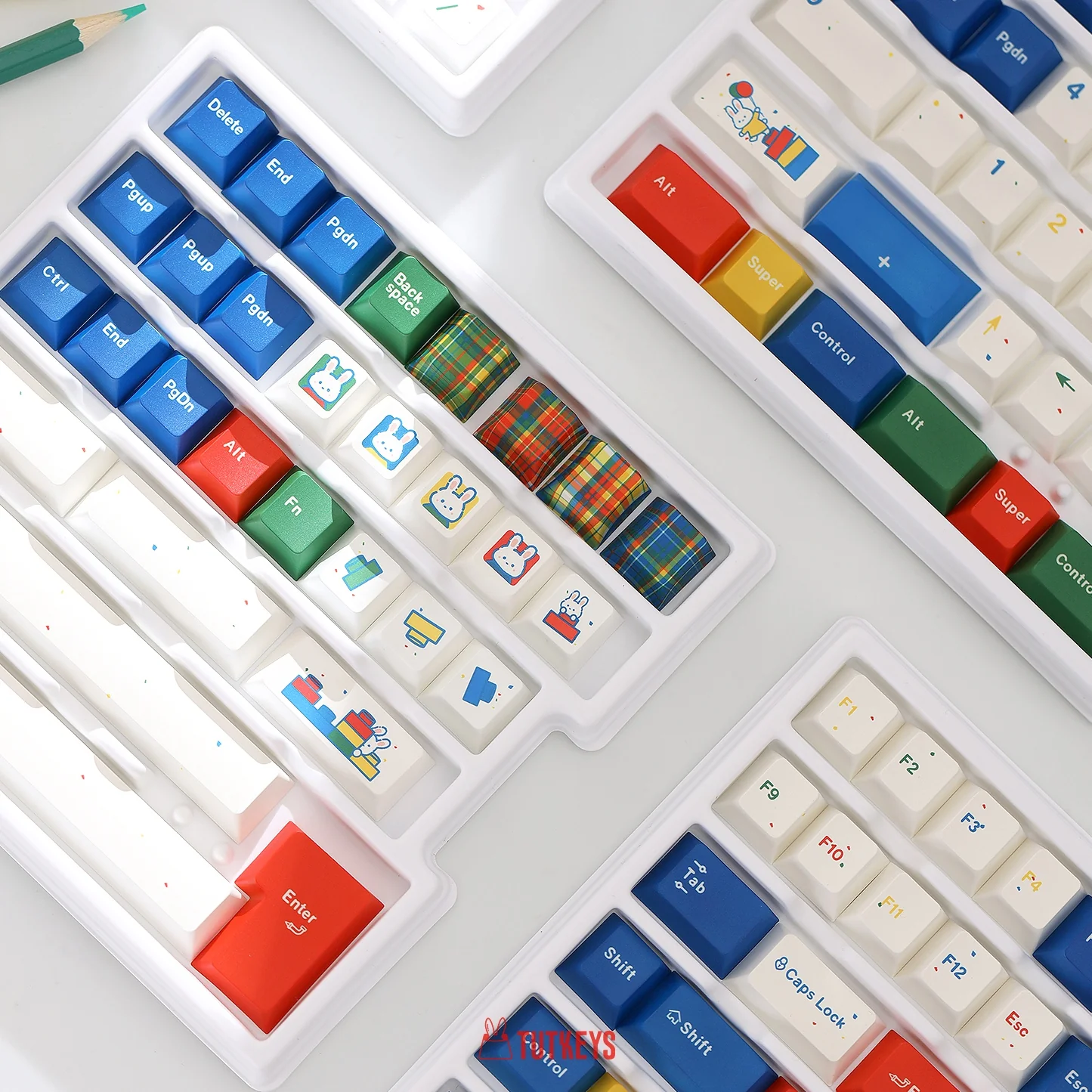 Tutkeys - Color Fun Vibrant Keycap Set - Image 8