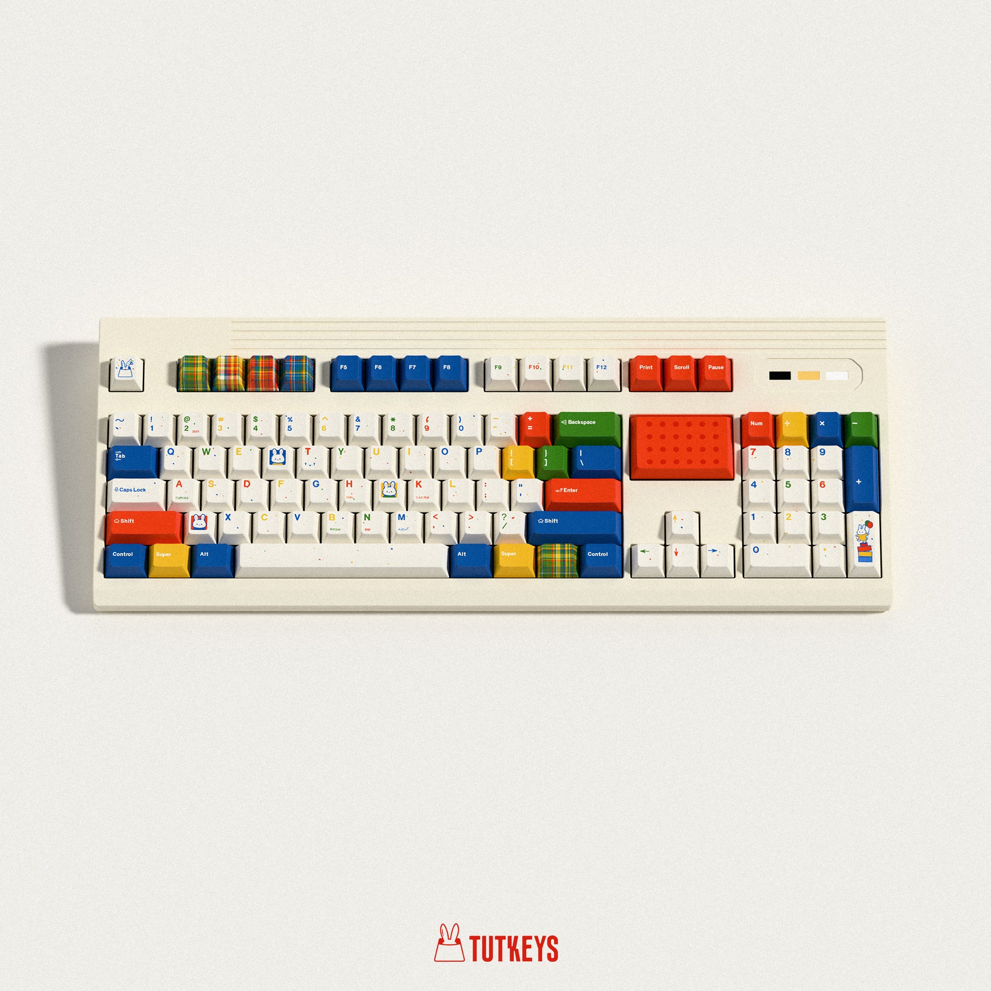 Tutkeys - Color Fun Vibrant Keycap Set - Image 9