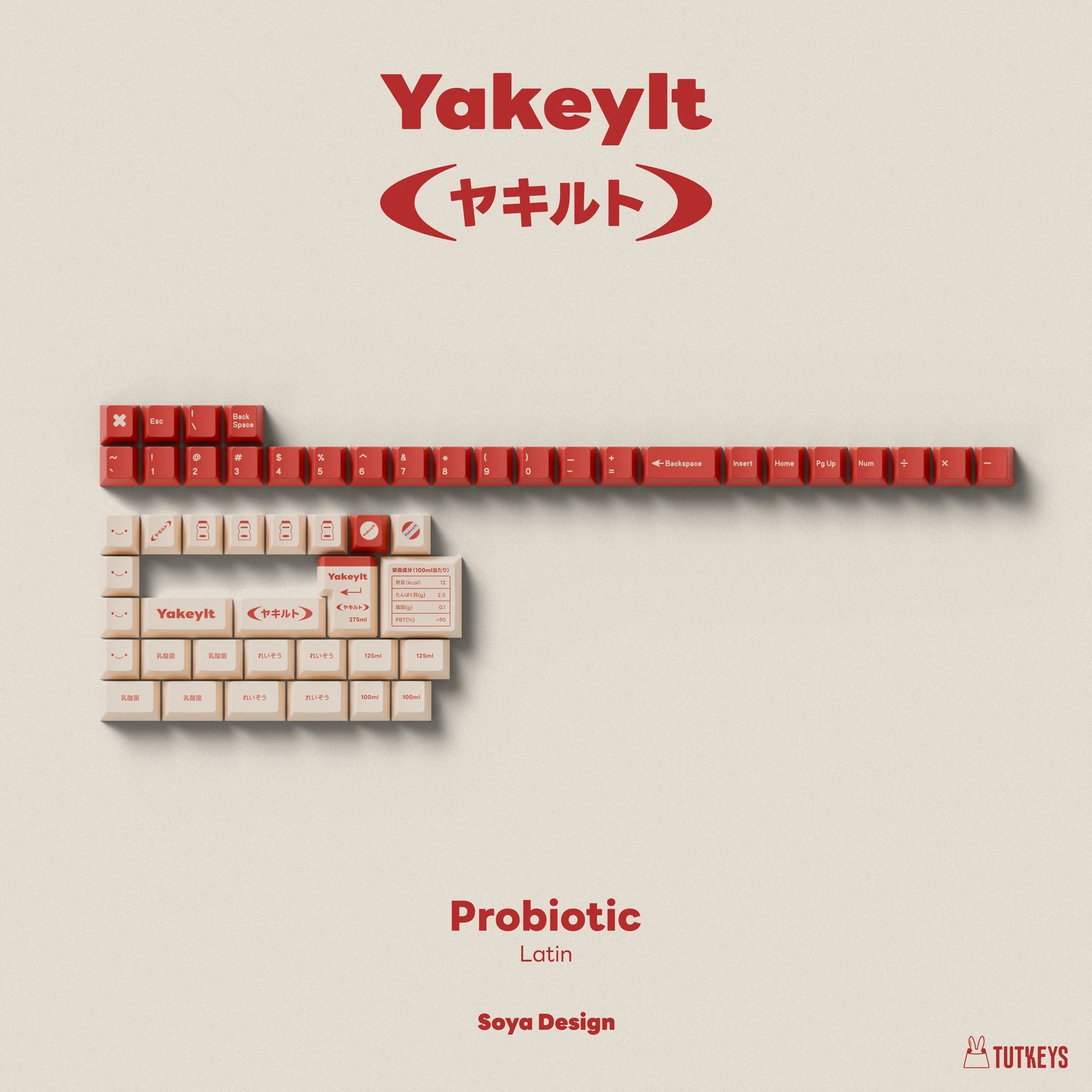 TUTKEYS - Lactic Acid Yakeylt ANSI/ISO Keycap Set - Image 16