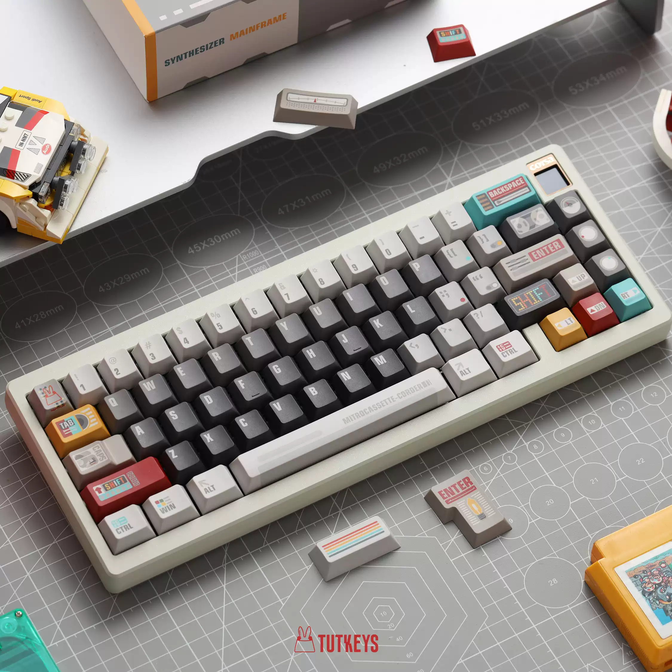 Tutkeys - Synthesizer Retro Music Custom Keycap Set - Image 4