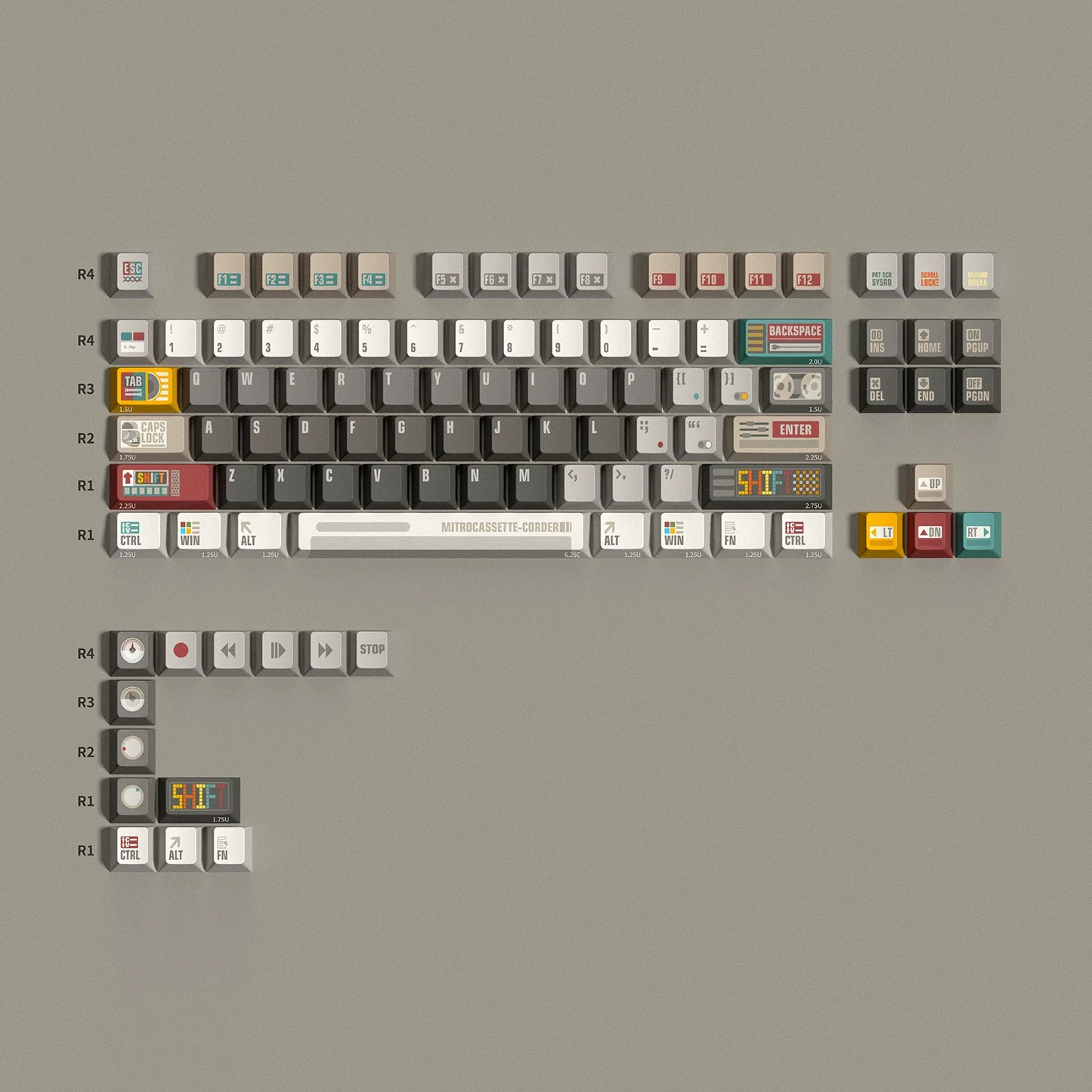 Tutkeys - Synthesizer Retro Music Custom Keycap Set - Image 6