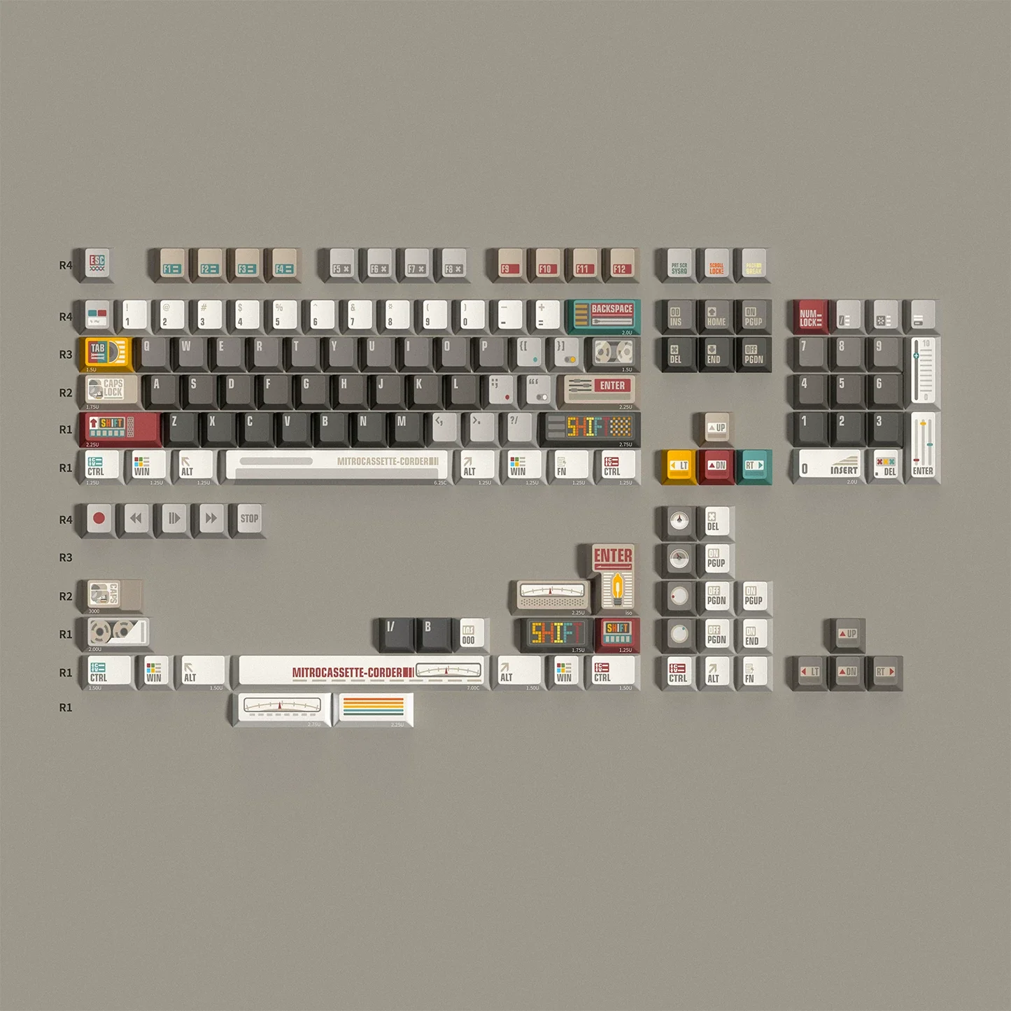 Tutkeys - Synthesizer Retro Music Custom Keycap Set - Image 7