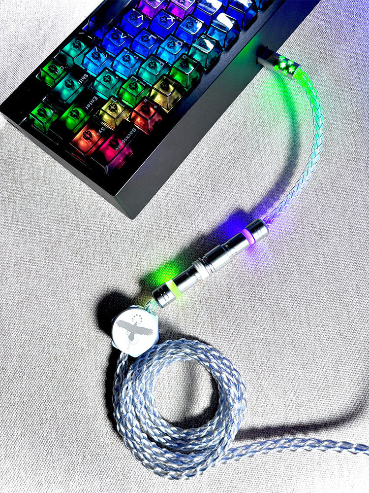 UNKNOWN ERROR - D10 Pale Blue/RGB Light - Bluebird Series Keyboard Cable - Image 3