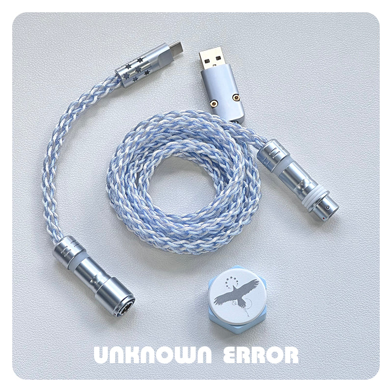 UNKNOWN ERROR - D10 Pale Blue/RGB Light - Bluebird Series Keyboard Cable - Image 6
