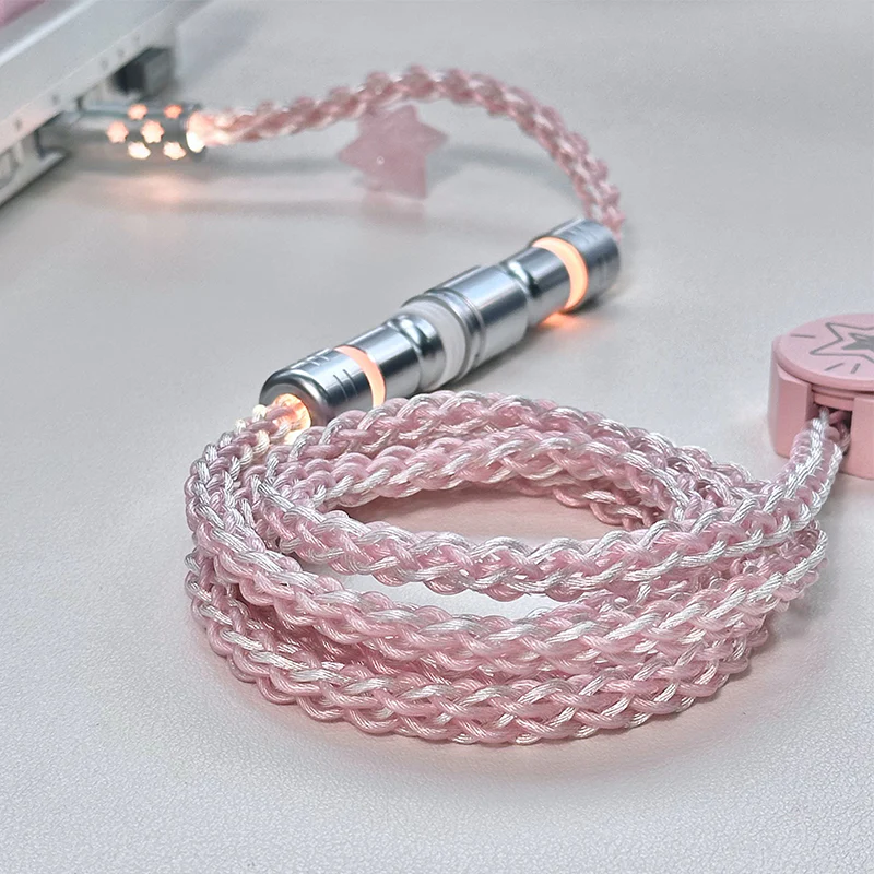 UNKNOWN ERROR - D12 RGB Light Pink Light - Sakura Stardust Keyboard Cable - Image 5