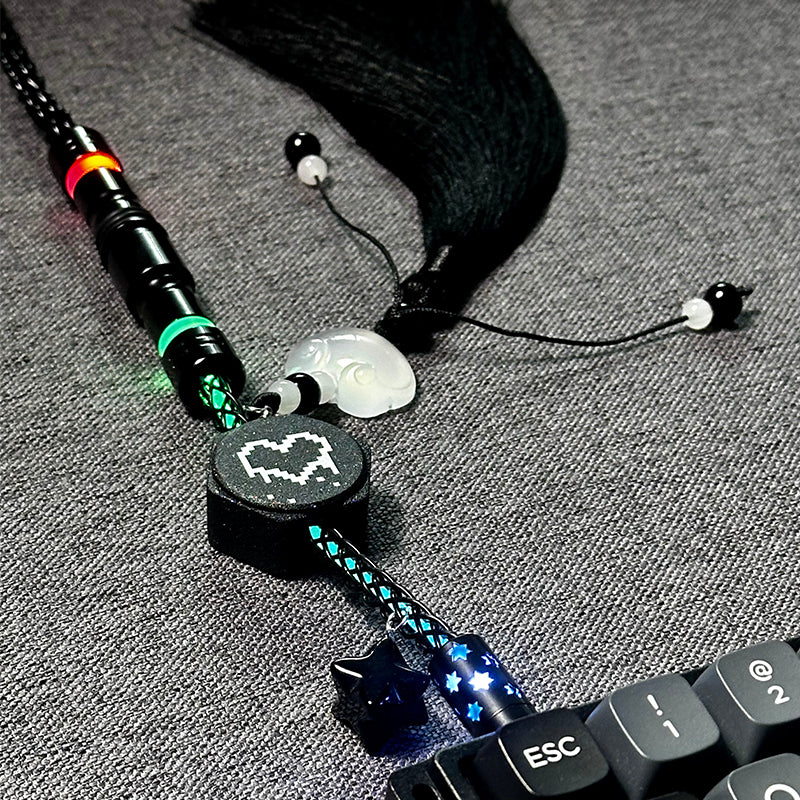 UNKNOWN ERROR - D15 Glacier/RGB Light - Ink Painting Keyboard Cable - Image 5