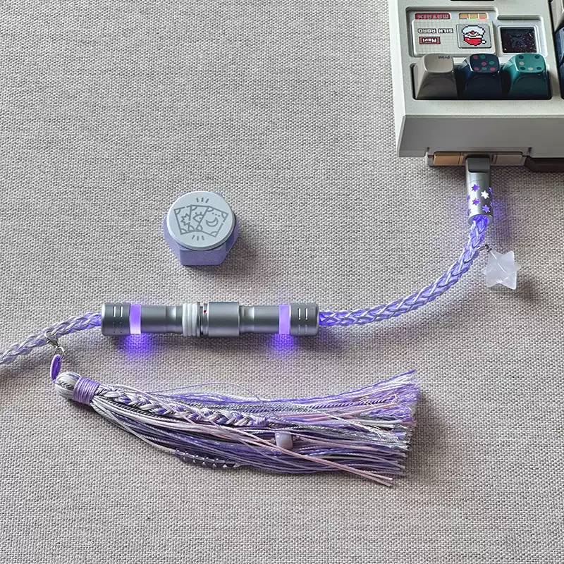 UNKNOWN ERROR - D18 Purple Light - Tarot Realm Keyboard Cable - Image 5