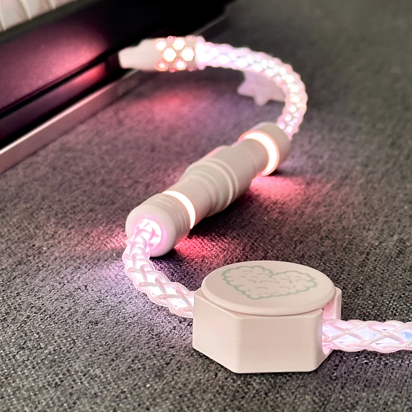 UNKNOWN ERROR - D25 White Light - Pink Interstellar Series Keyboard Cable - Image 4
