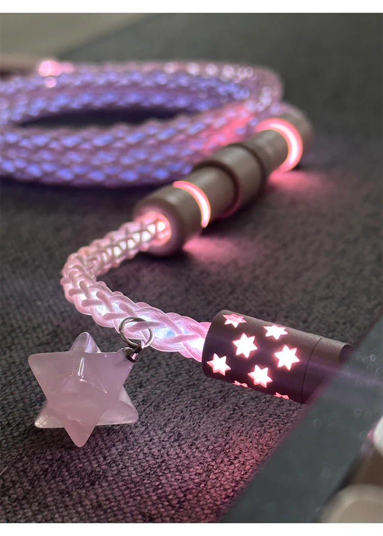 UNKNOWN ERROR - D25 White Light - Pink Interstellar Series Keyboard Cable - Image 5