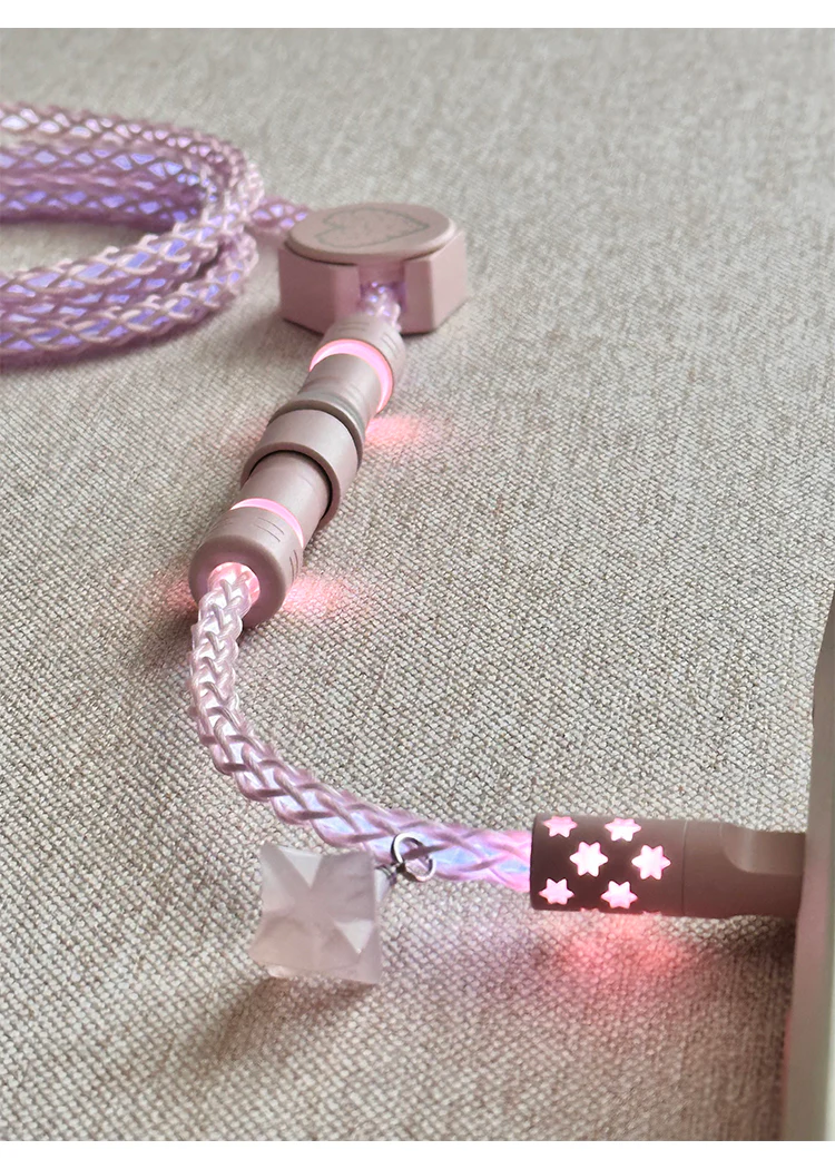 UNKNOWN ERROR - D25 White Light - Pink Interstellar Series Keyboard Cable - Image 7