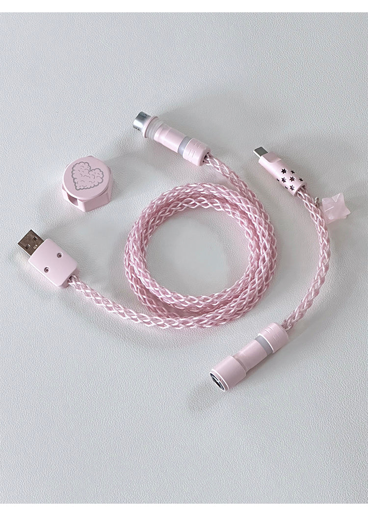 UNKNOWN ERROR - D25 White Light - Pink Interstellar Series Keyboard Cable - Image 8