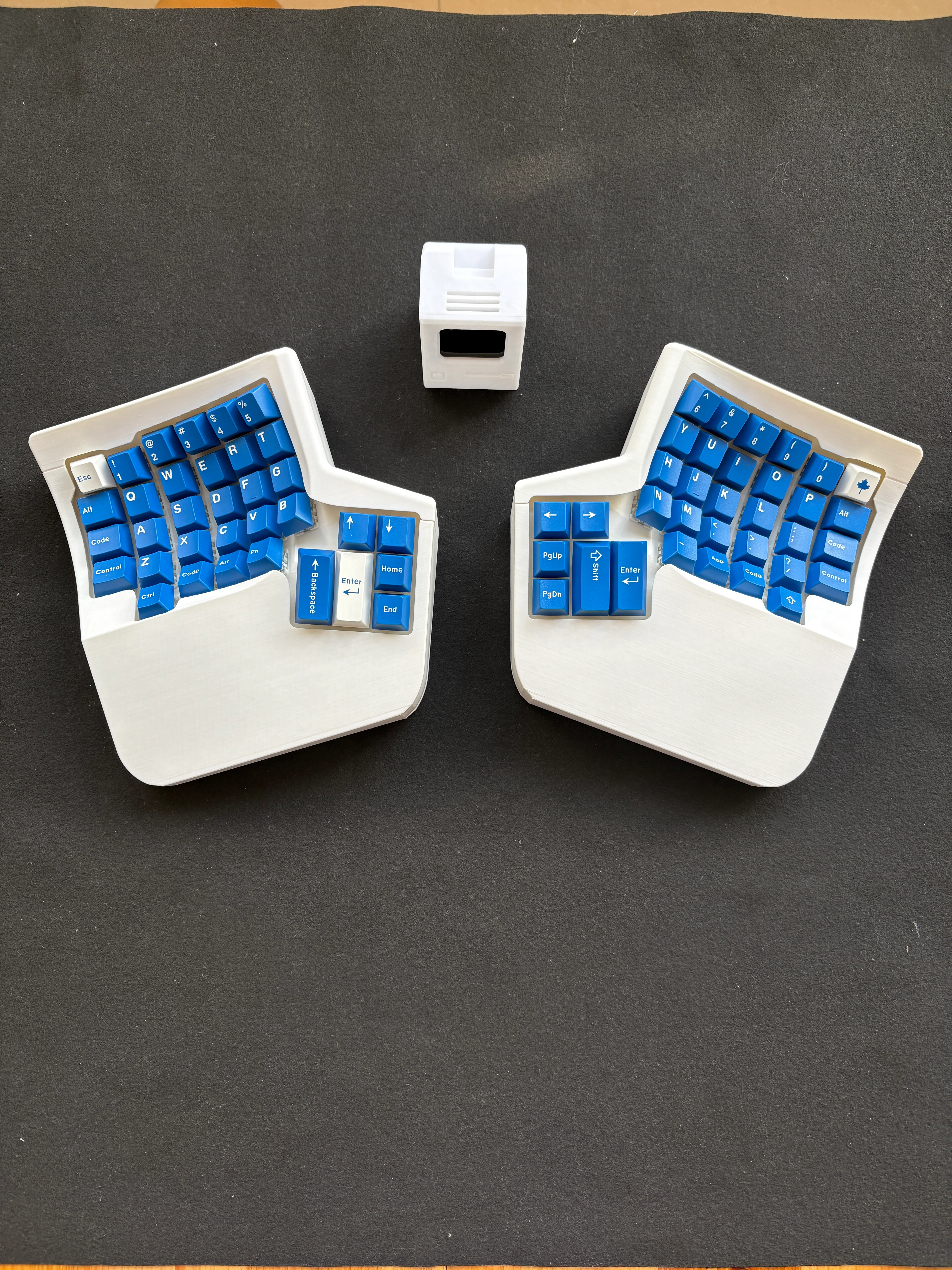 Weekin - WK Ergo 360 Split Wireless Ergonomic Mechanical Keyboard - Image 10