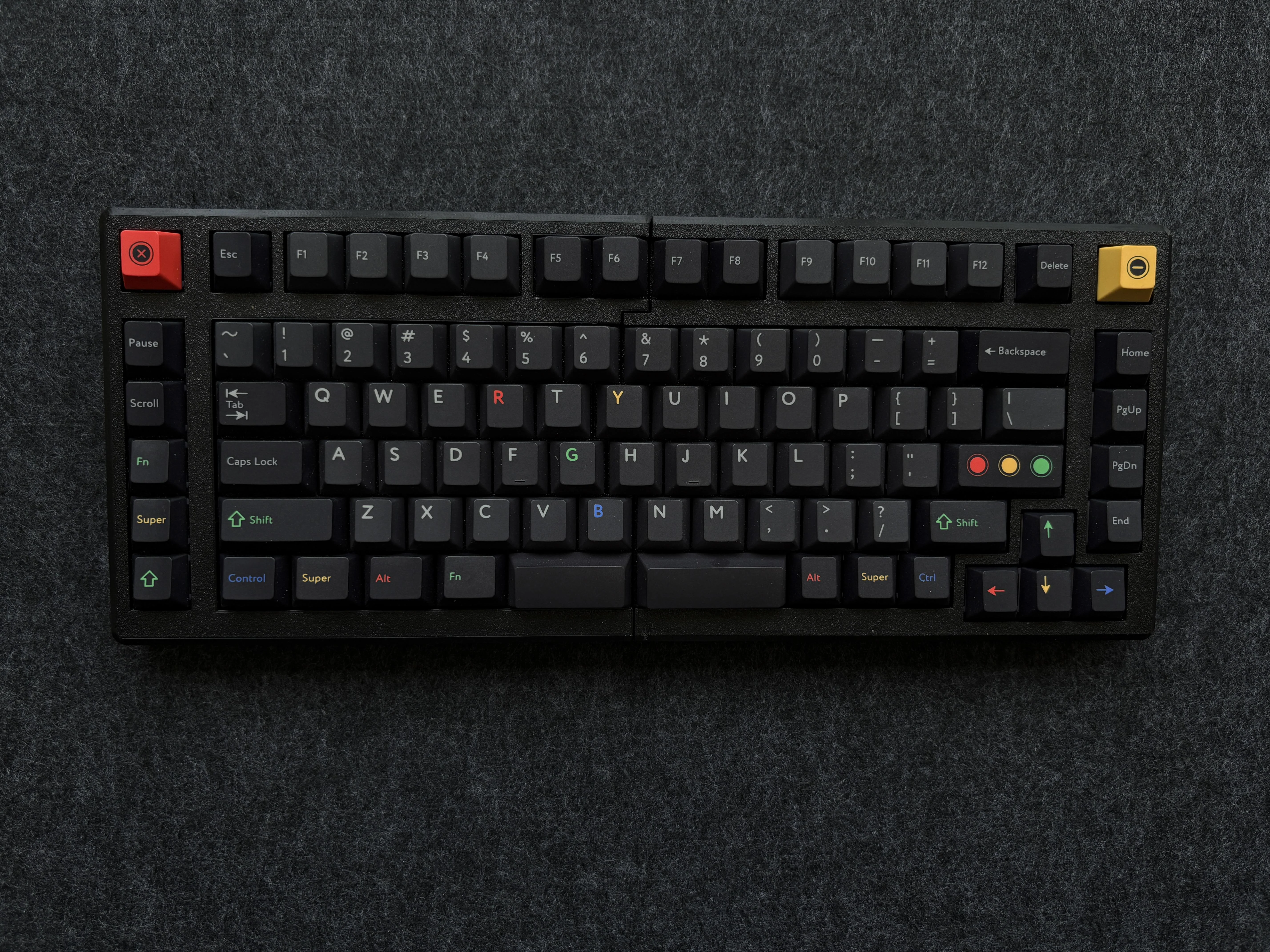 Weekin - WK Split 89 Wireless 2.4G Ergonomic Mechanical Keyboard - Image 3