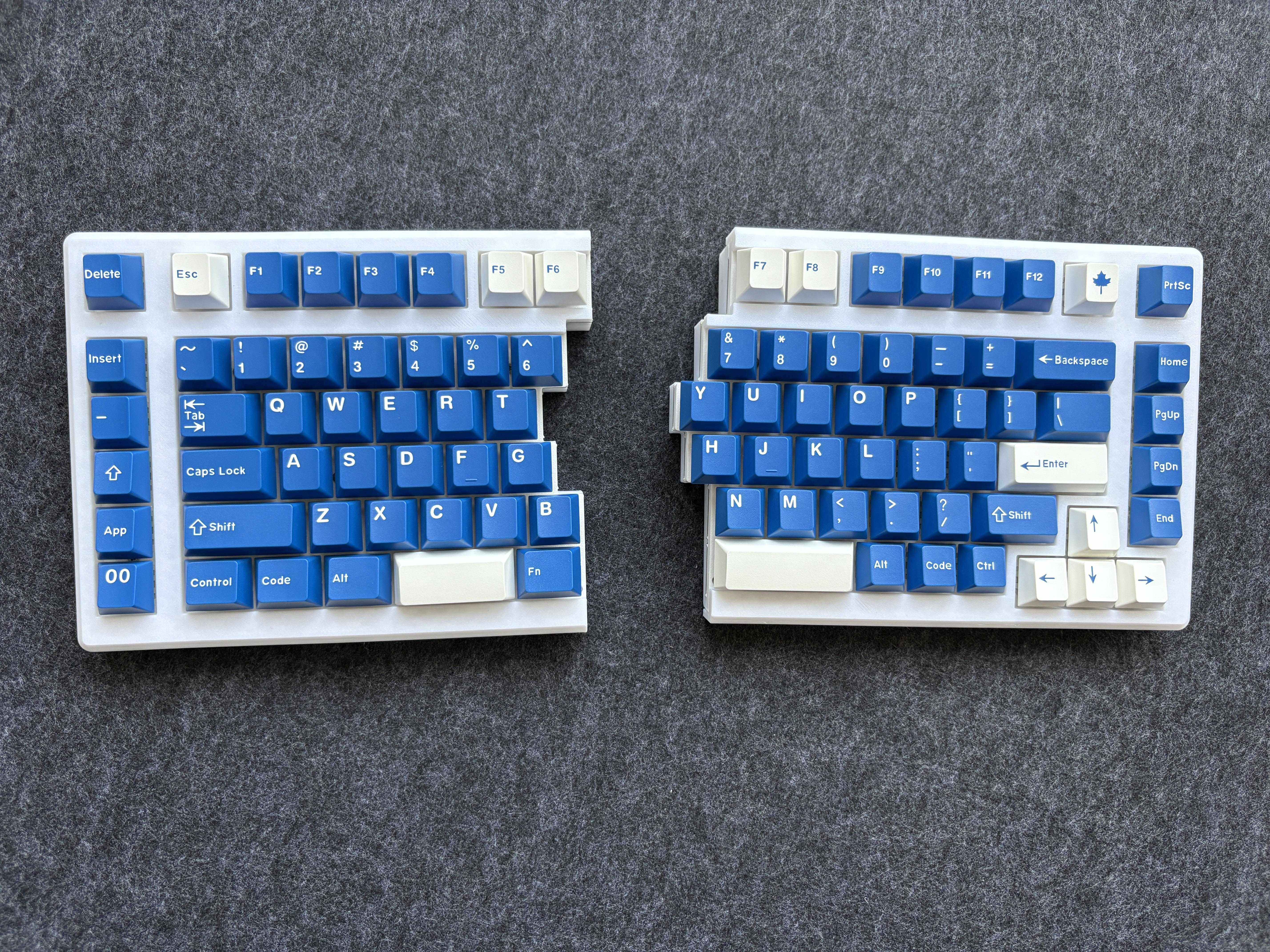 Weekin - WK Split 89 Wireless 2.4G Ergonomic Mechanical Keyboard - Image 6