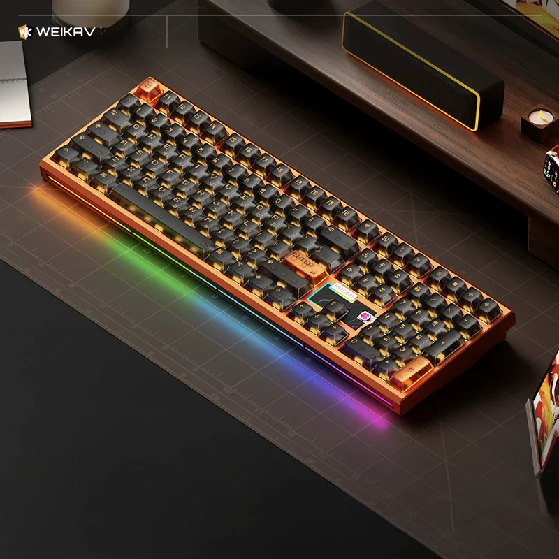 Weikav - NUT108 Full-Size Aluminium Wireless Mechanical Keyboard - Image 19