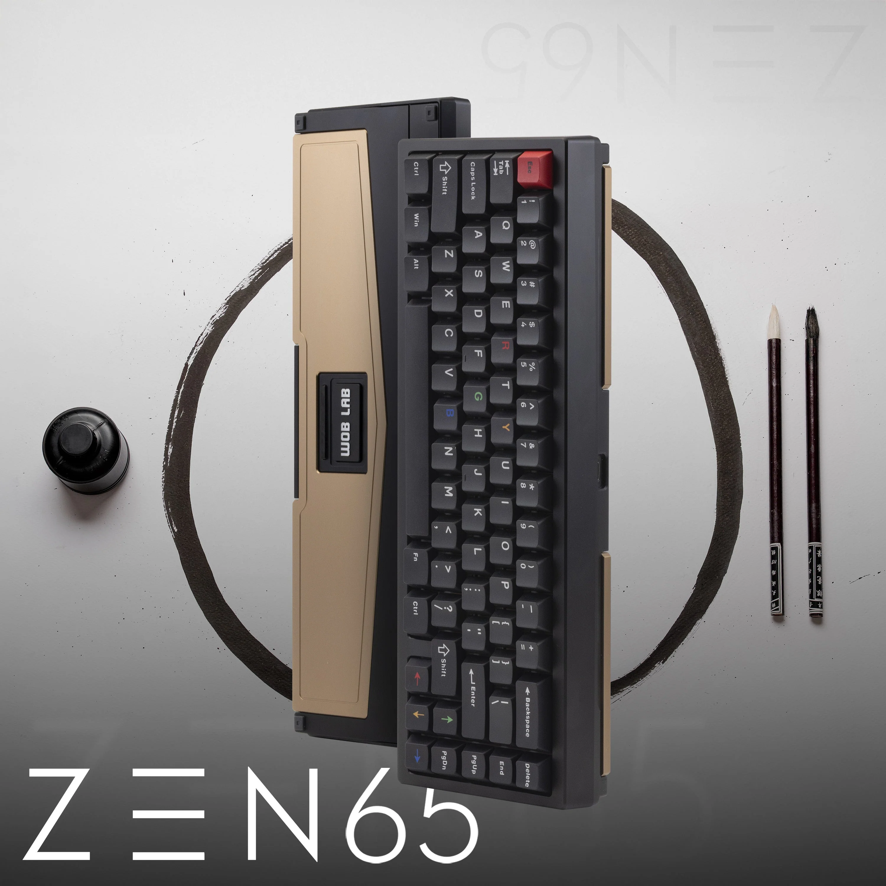 Wobkey - ZEN 65 Quick-Release Tri-Mode Mechanical Keyboard - Image 6