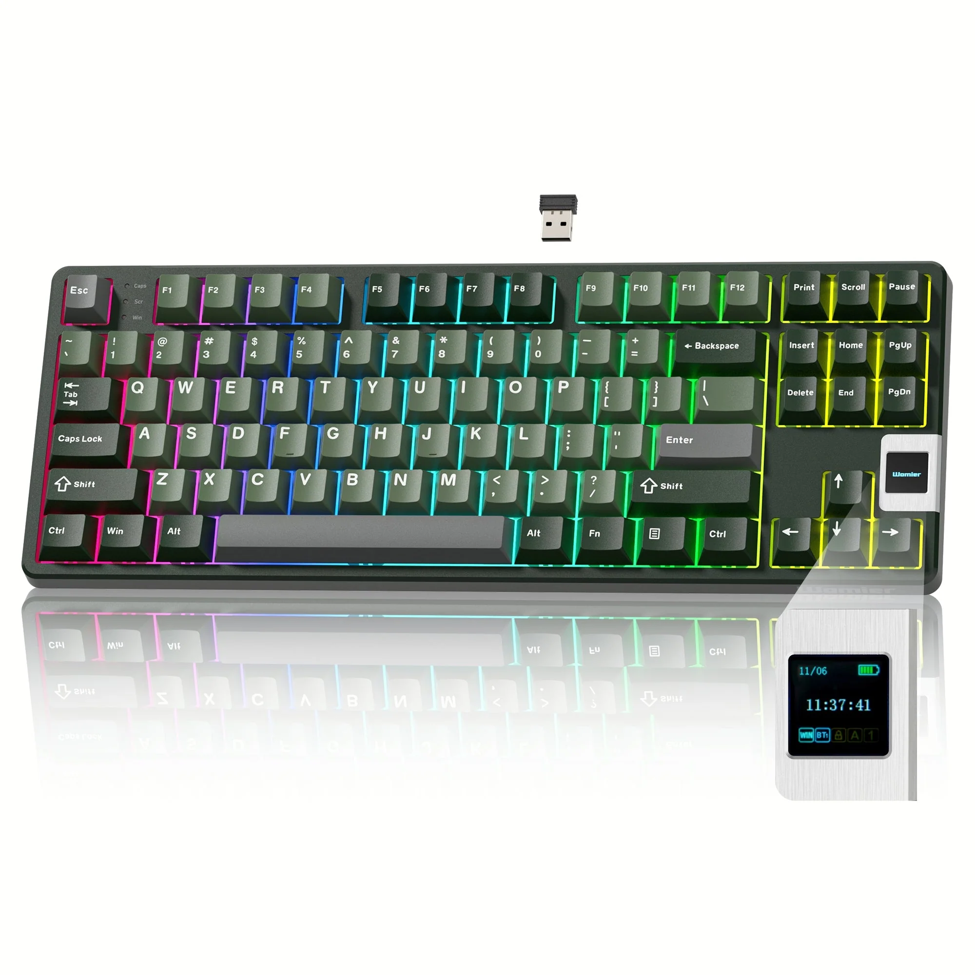 Womier - QK87 Hot-Swappable Mechanical Keyboard - Image 2