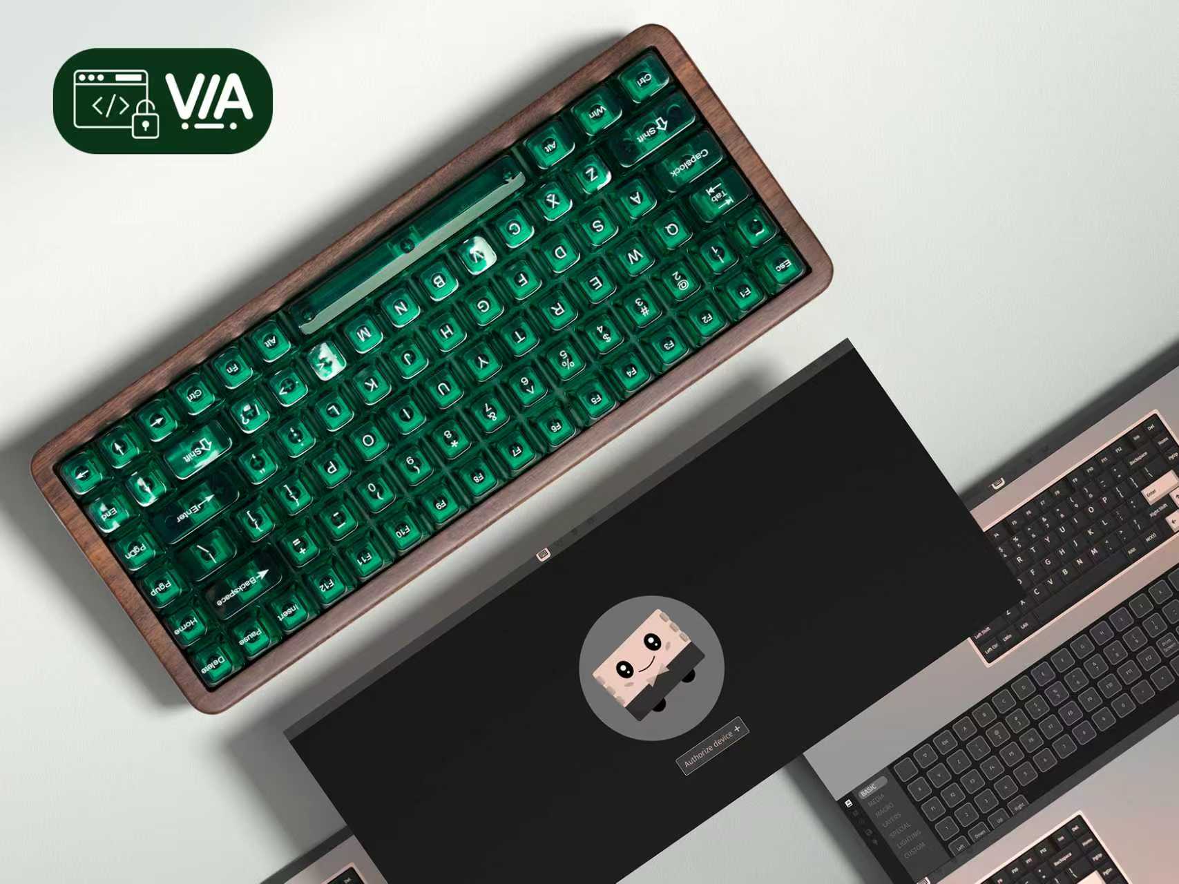 Womier - WD75 75% Gasket-Mount RGB Hot-Swappable Mechanical Keyboard - Image 3