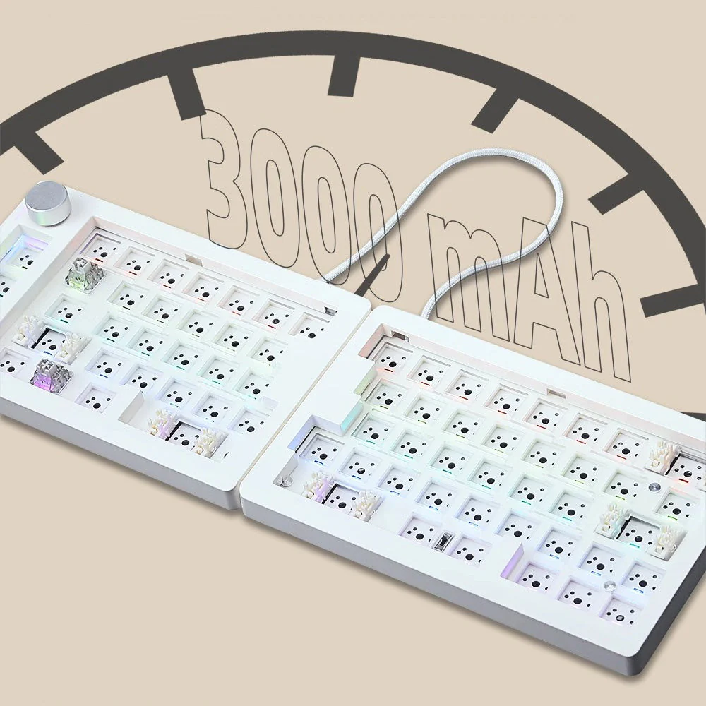 Zuoya GMK70 Split QMK Wireless Mechanical Keyboard - Image 4